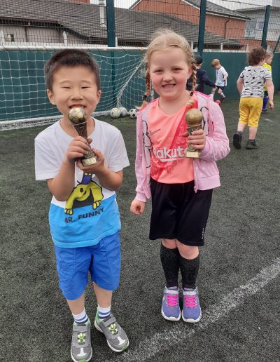 kids, football, trophy, training, academy, warrington, warrington football